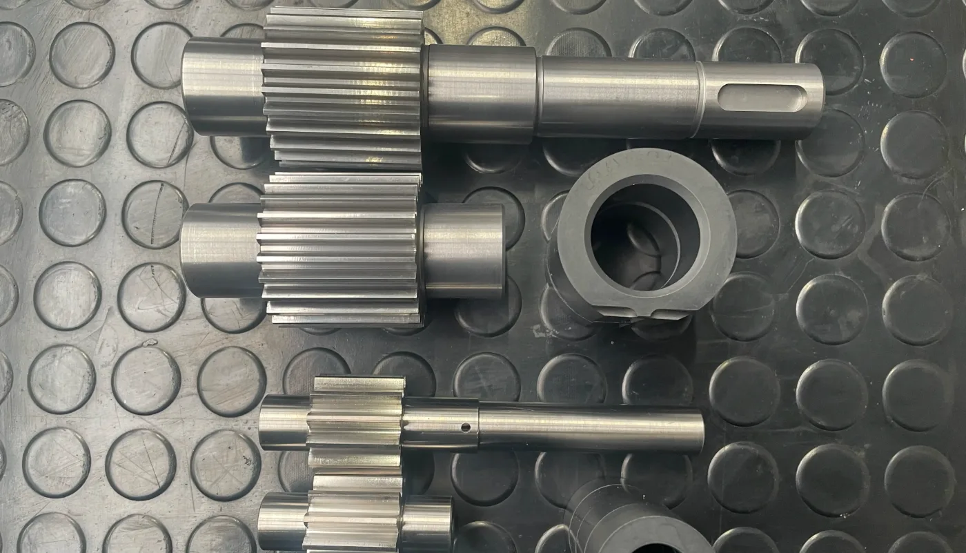 Gear pump internals